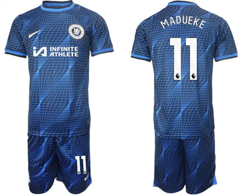 Men 2023-2024 Club Chelsea away blue #11 Soccer Jersey